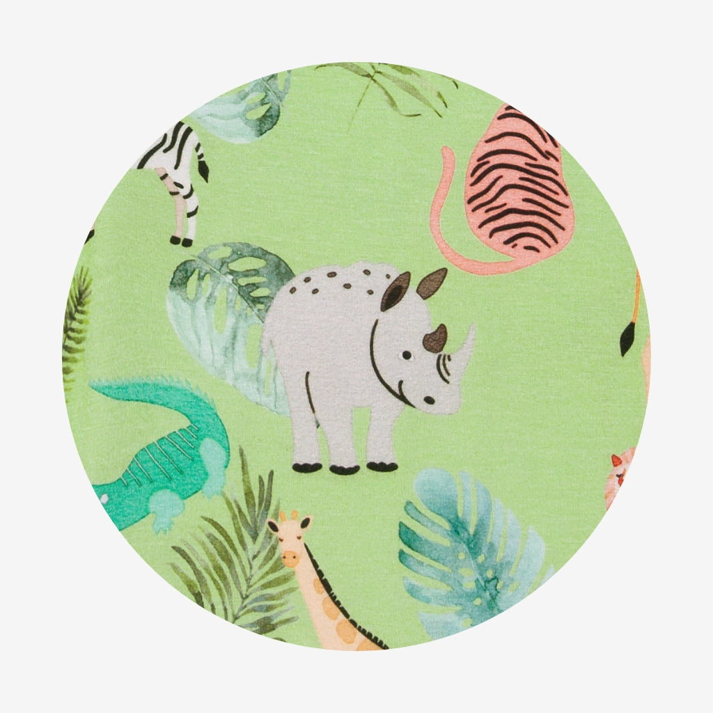 Safari Animals Swaddle Headband Set