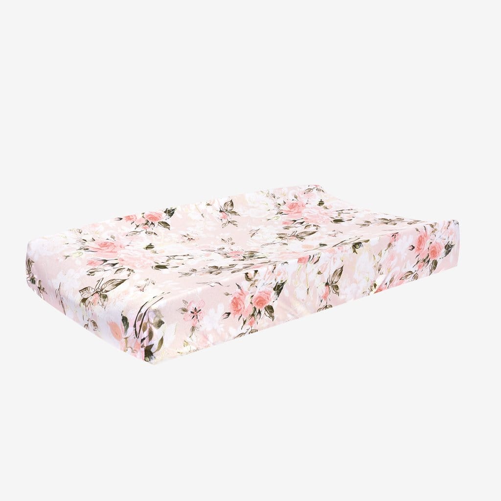 Vintage Pink Rose Pad Cover