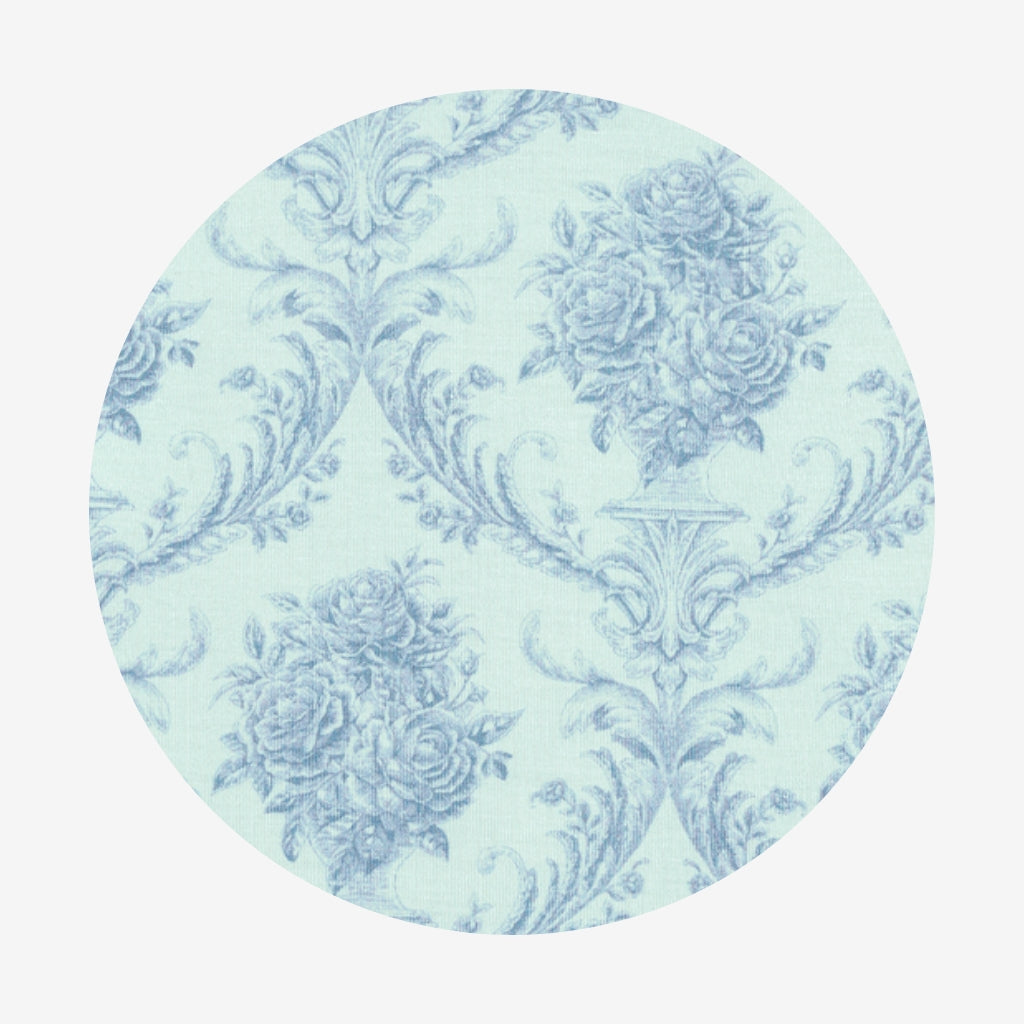 Ava Jane & Light Ava Blue Reversible Quilted Patoo® Blanket