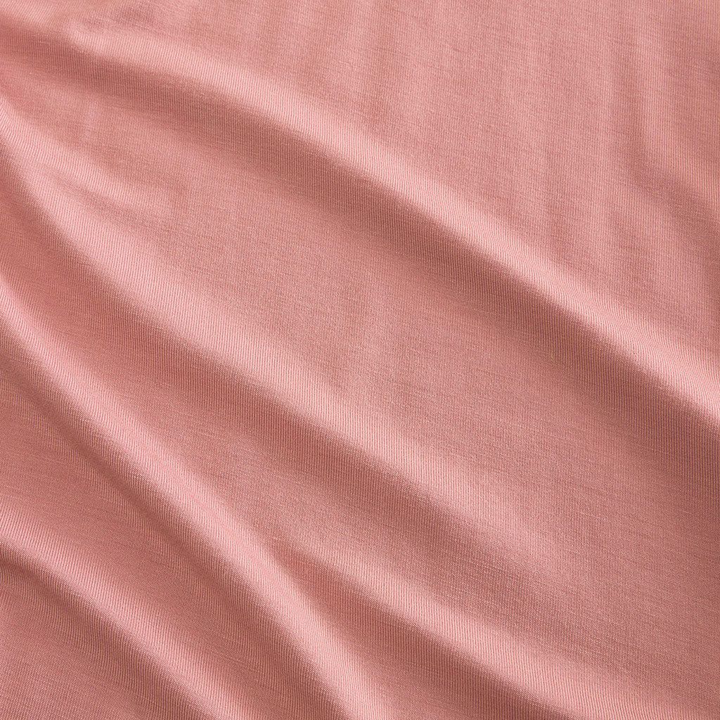 Dusty Rose Ruffled Tee