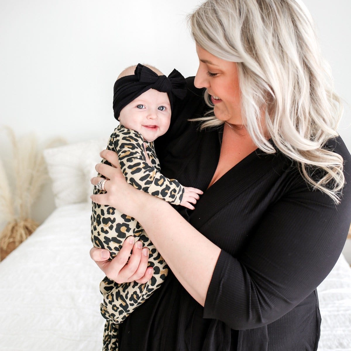Lana Leopard Tan Knotted Gown