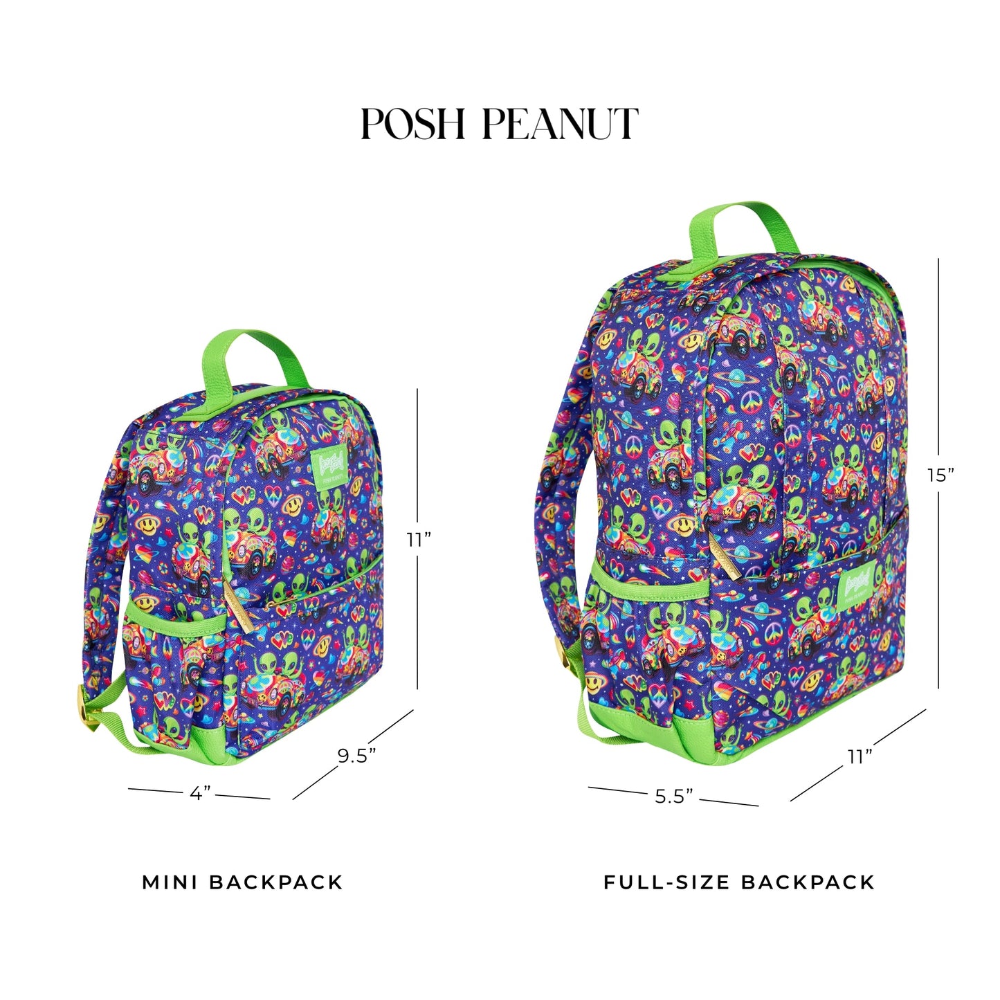 Lisa Frank® Zoomer & Zorbit Mini Backpack