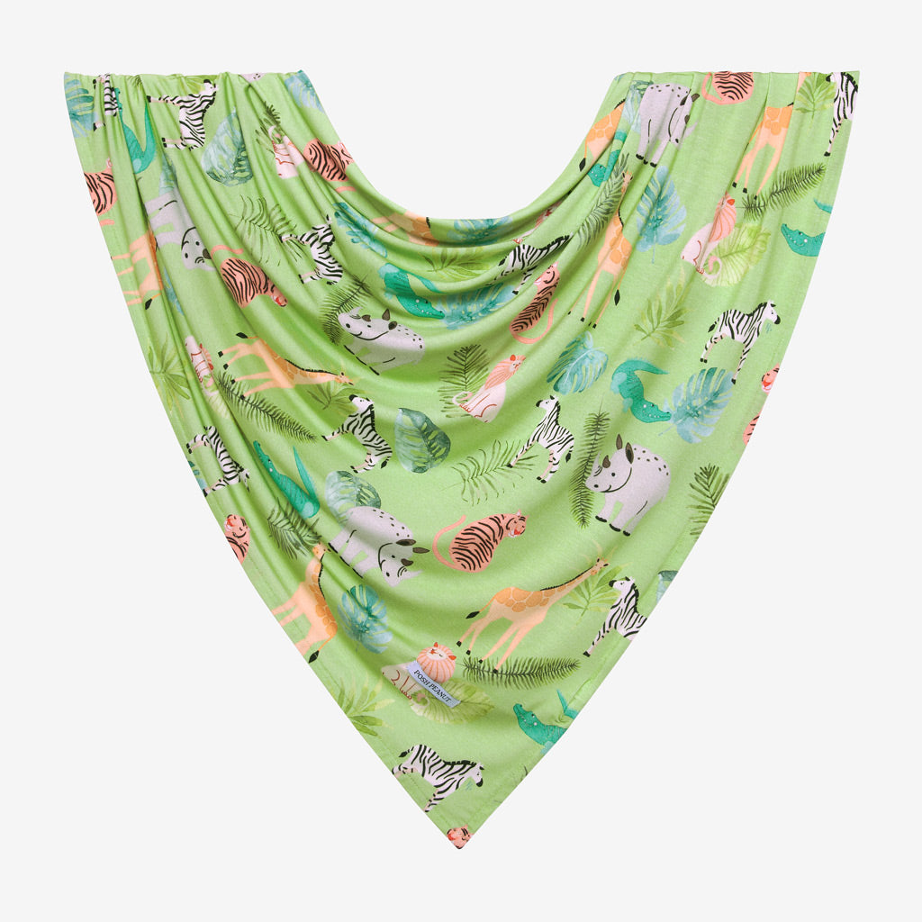 Safari Animals Swaddle Headband Set