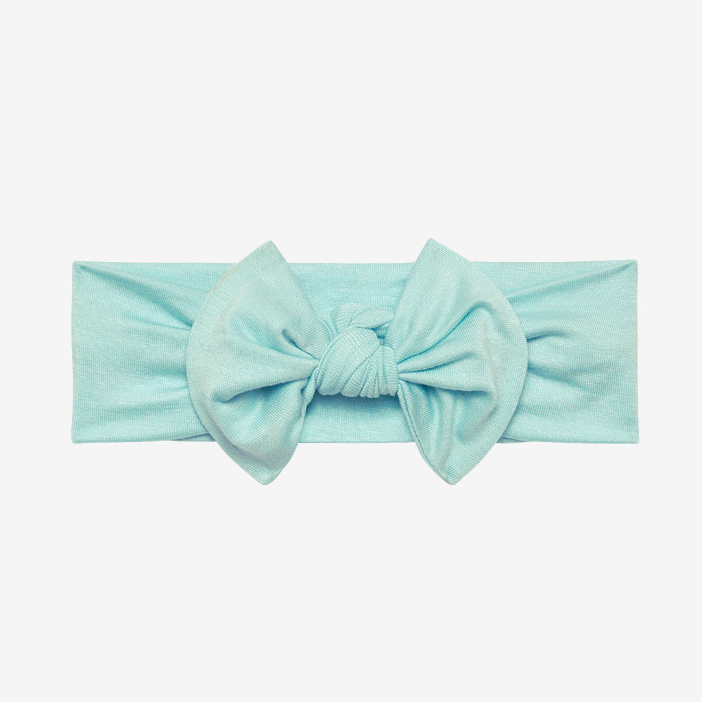 Pastel Blue Swaddle Headband Set