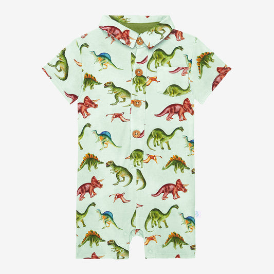 Buddy Short Sleeve Collared Henley Shortall