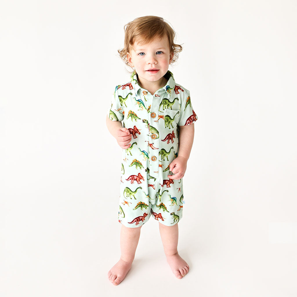 Buddy Short Sleeve Collared Henley Shortall