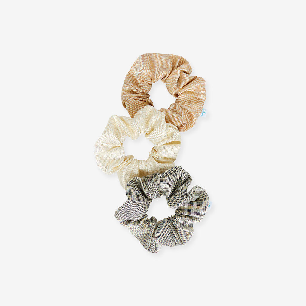 Cosmic Black Scrunchie Set