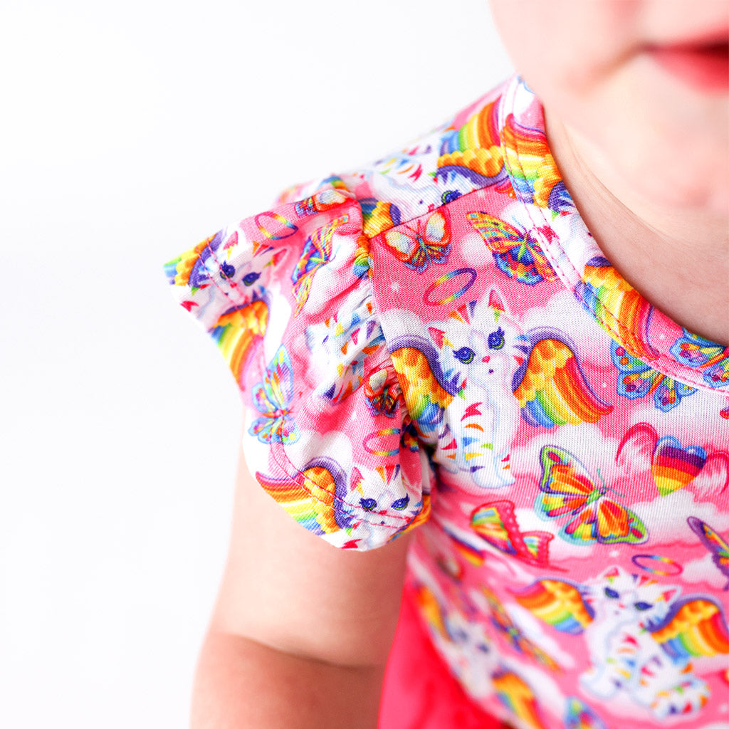 Lisa Frank® Angel Kitty™ Tulle Bodysuit Dress