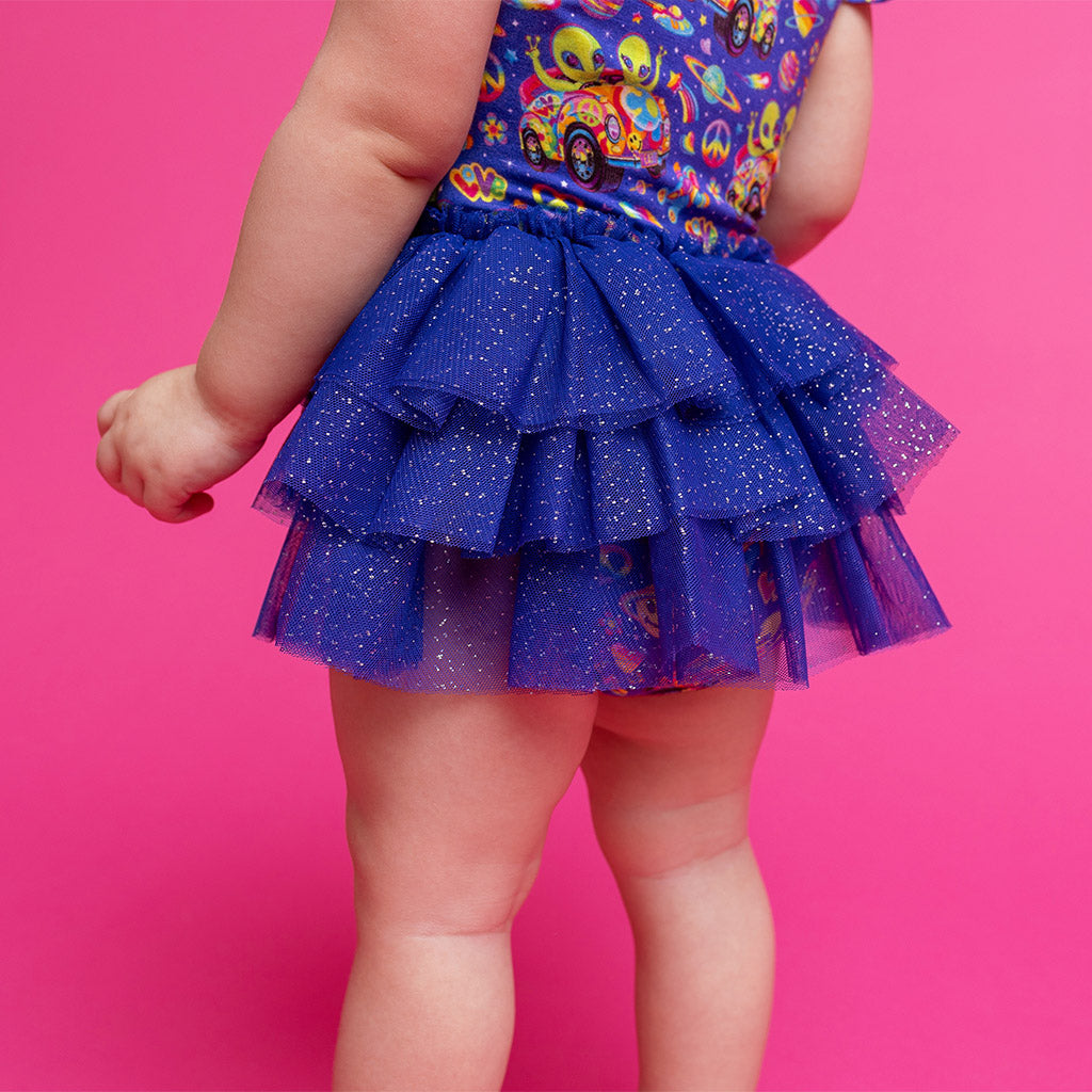 Lisa Frank® Zoomer & Zorbit Tulle Bodysuit Dress