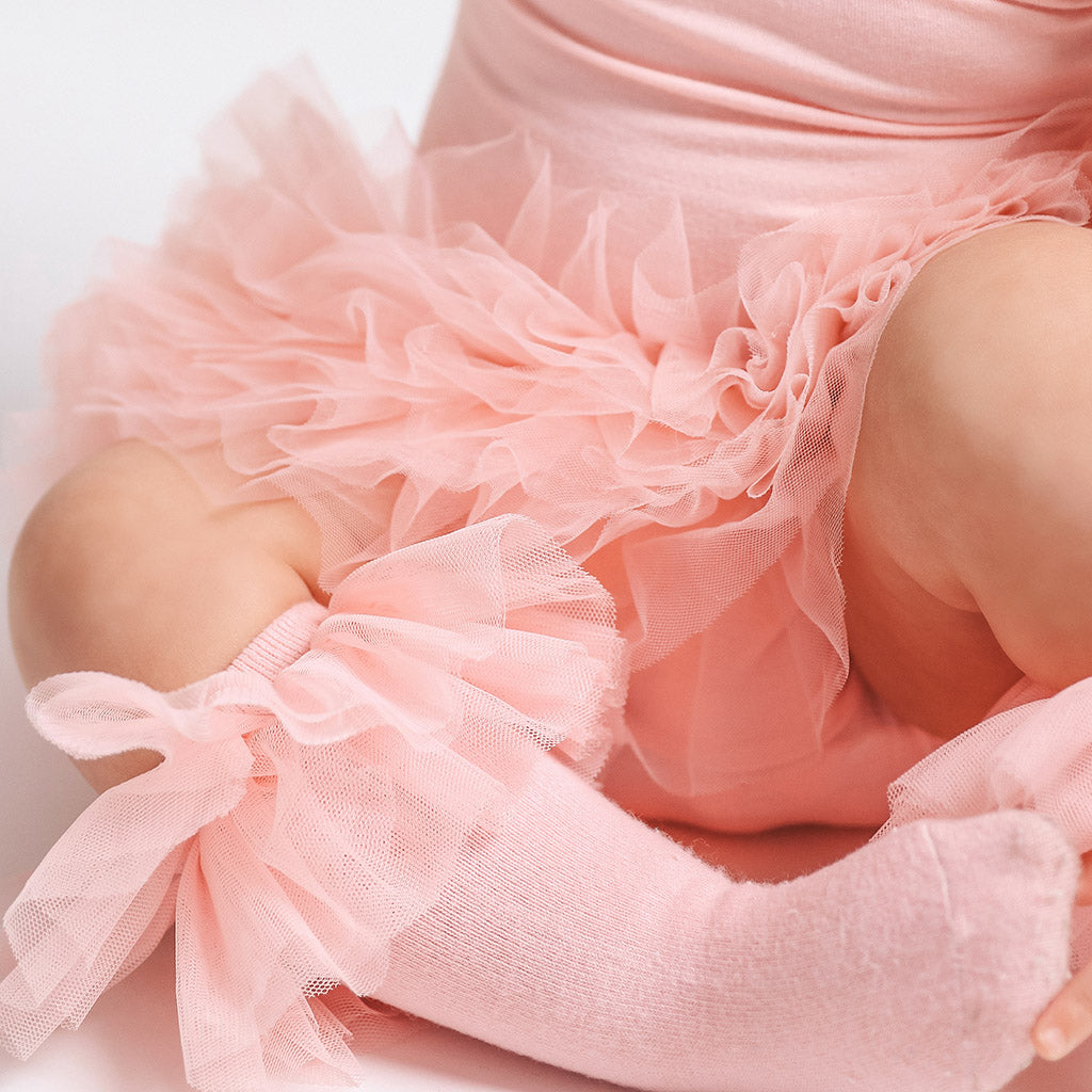 Starry Pink Tulle Bloomer