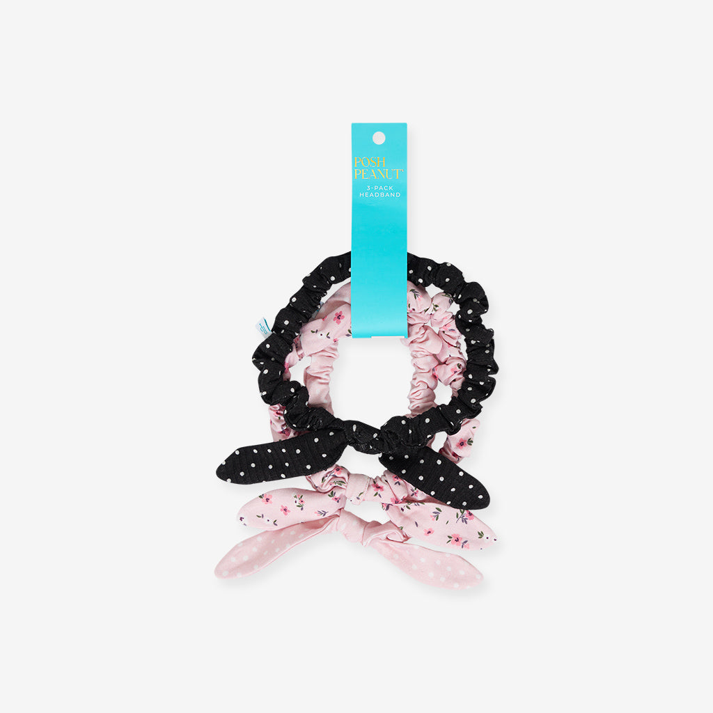 Fernanda Micro Bow Headwrap Set