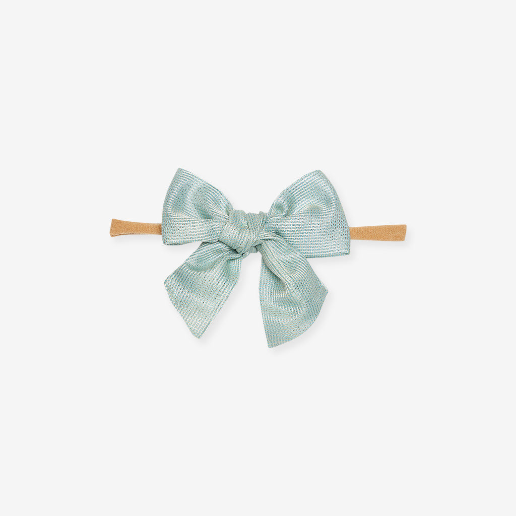 Mint Sparkle Nylon Headband