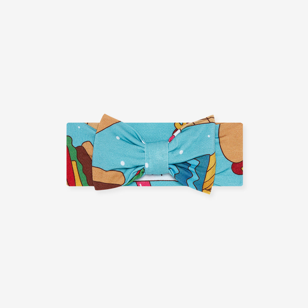 Posh Foodie Luxe Bow Headwrap