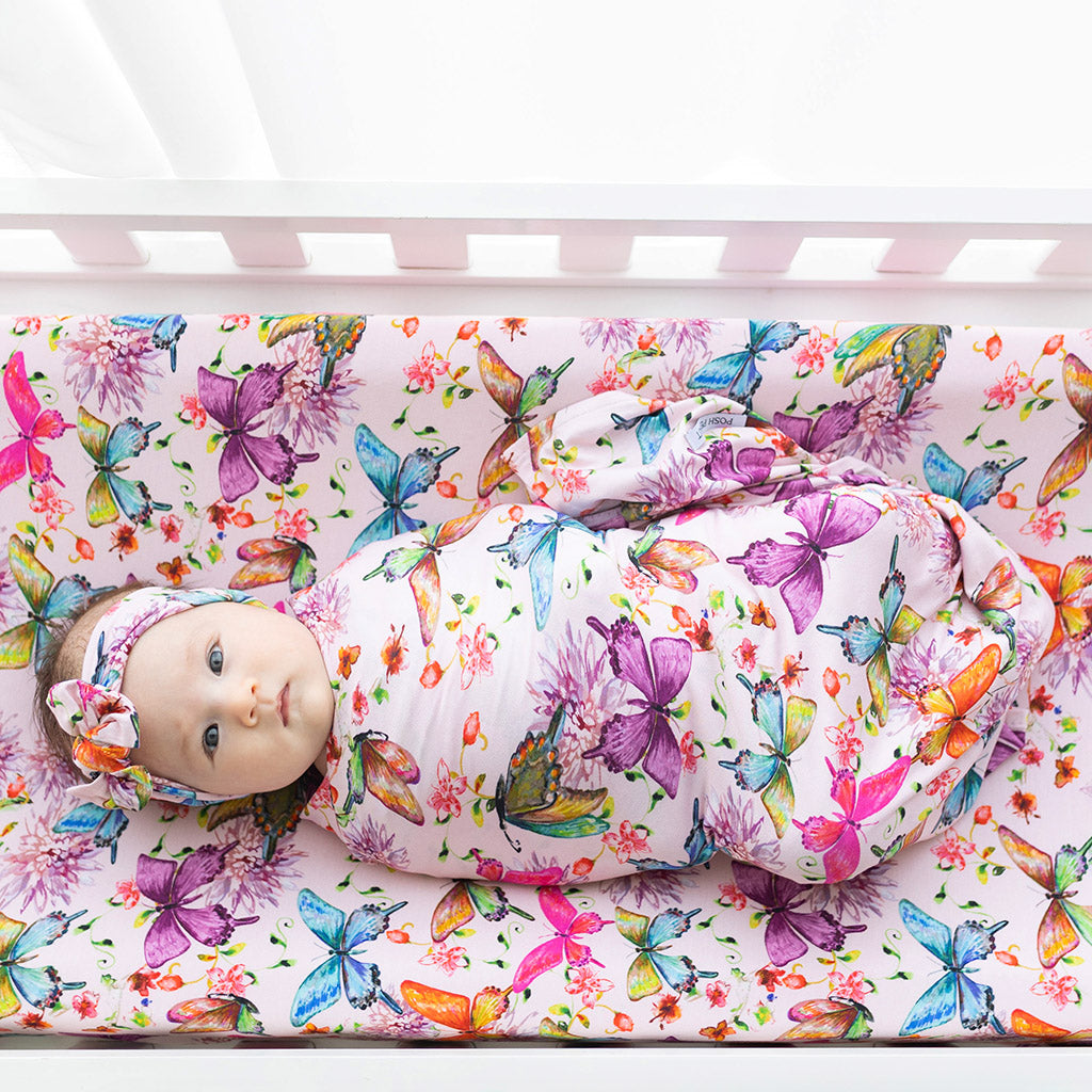Watercolor Butterfly Pad Cover