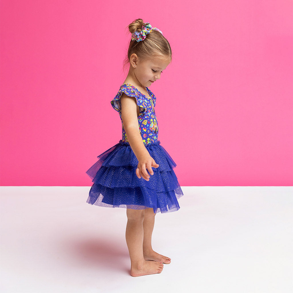 Lisa Frank® Zoomer & Zorbit Tulle Dress
