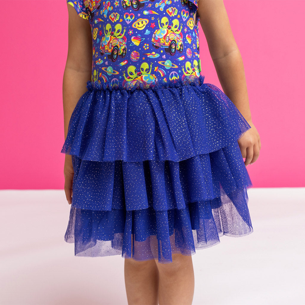 Lisa Frank® Zoomer & Zorbit Tulle Dress