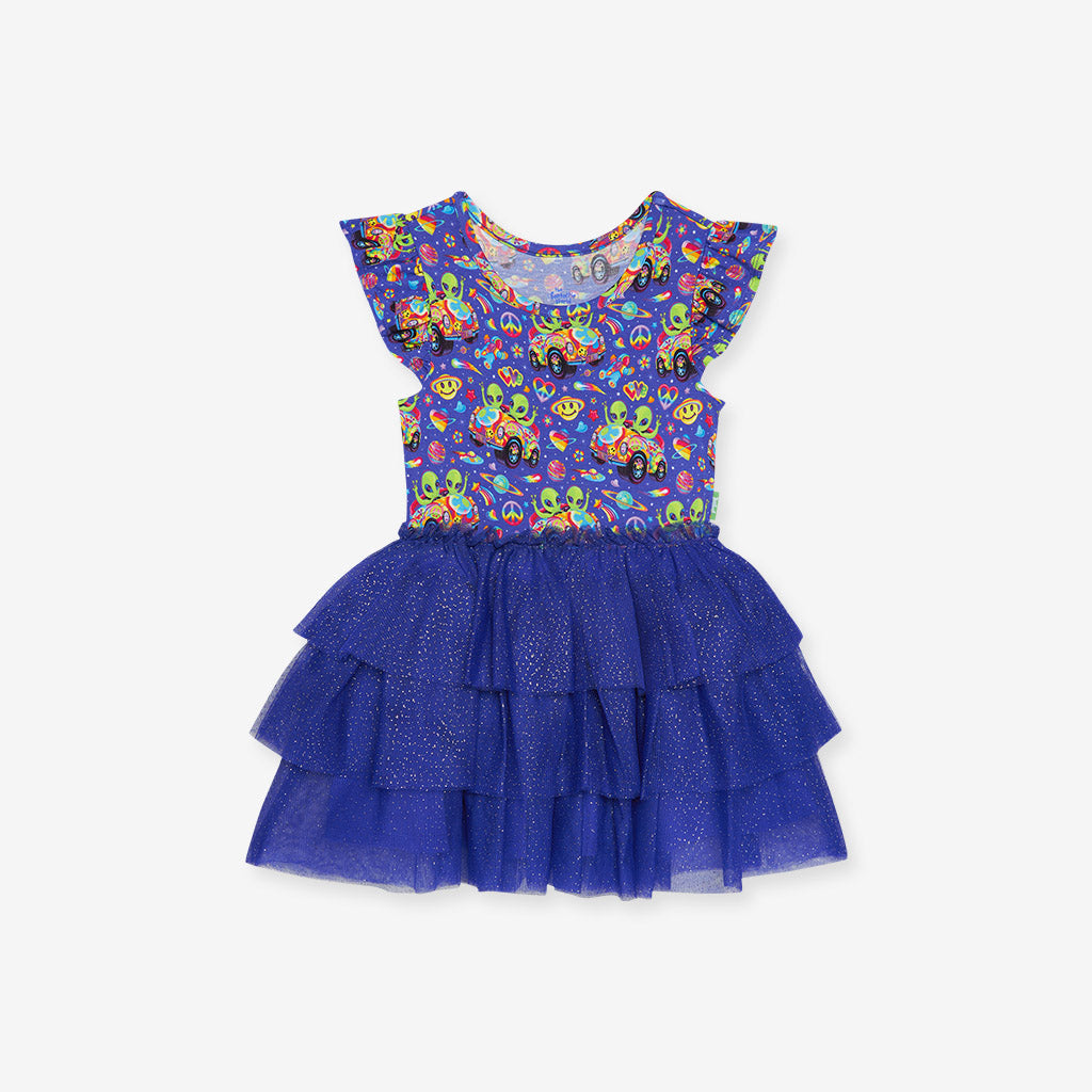 Lisa Frank® Zoomer & Zorbit Tulle Dress