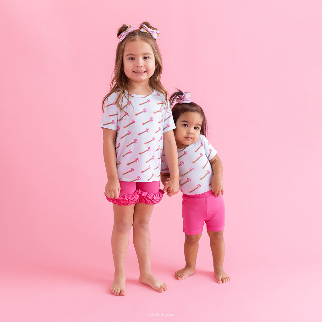 Posh Hot Pink Cha-Cha Shorts