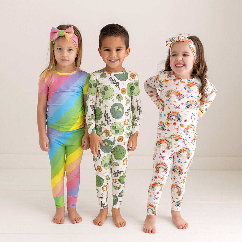 Lucky Rainbow Classic Pajama Set