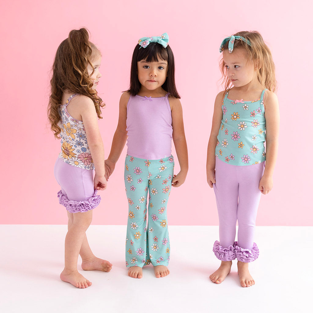 Raya Purple Cha-Cha Leggings