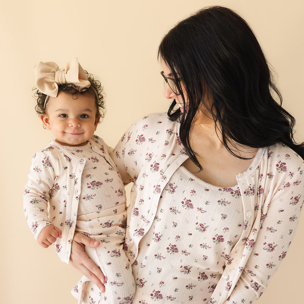 Maven Pointelle Picot Edge Bodysuit