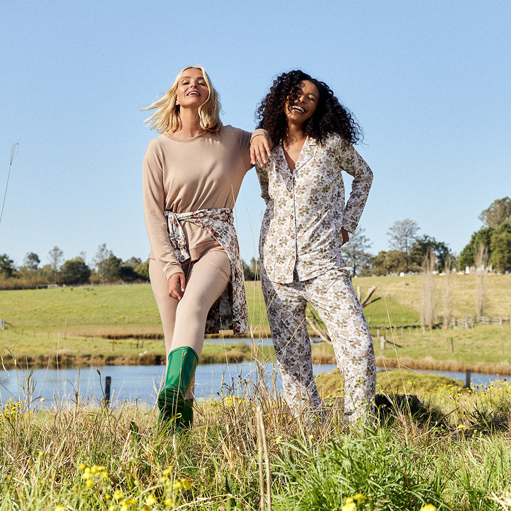 Aerwyna Women's Luxe Pajama Pant Set