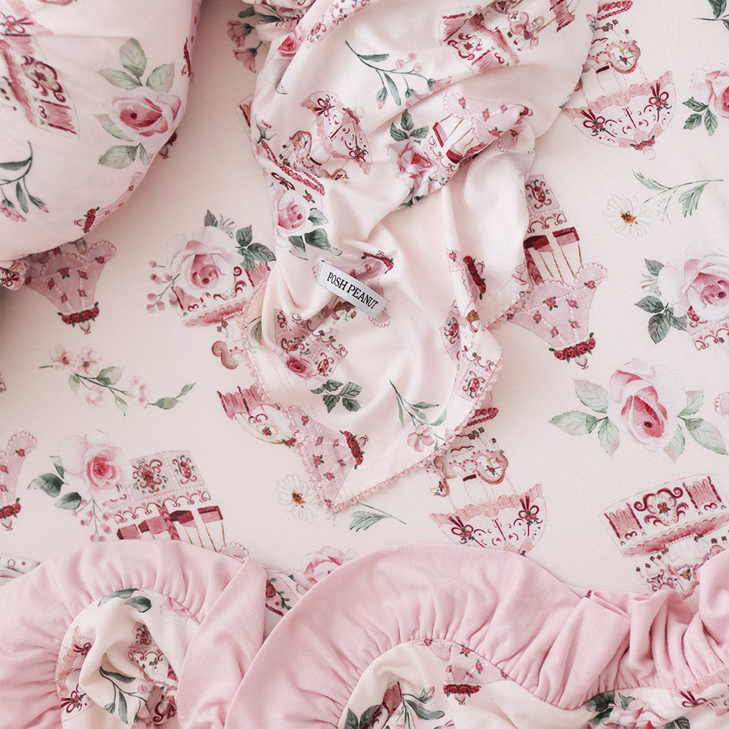 Parisian Carousel & Bianca Jane Picot Patoo® Blanket