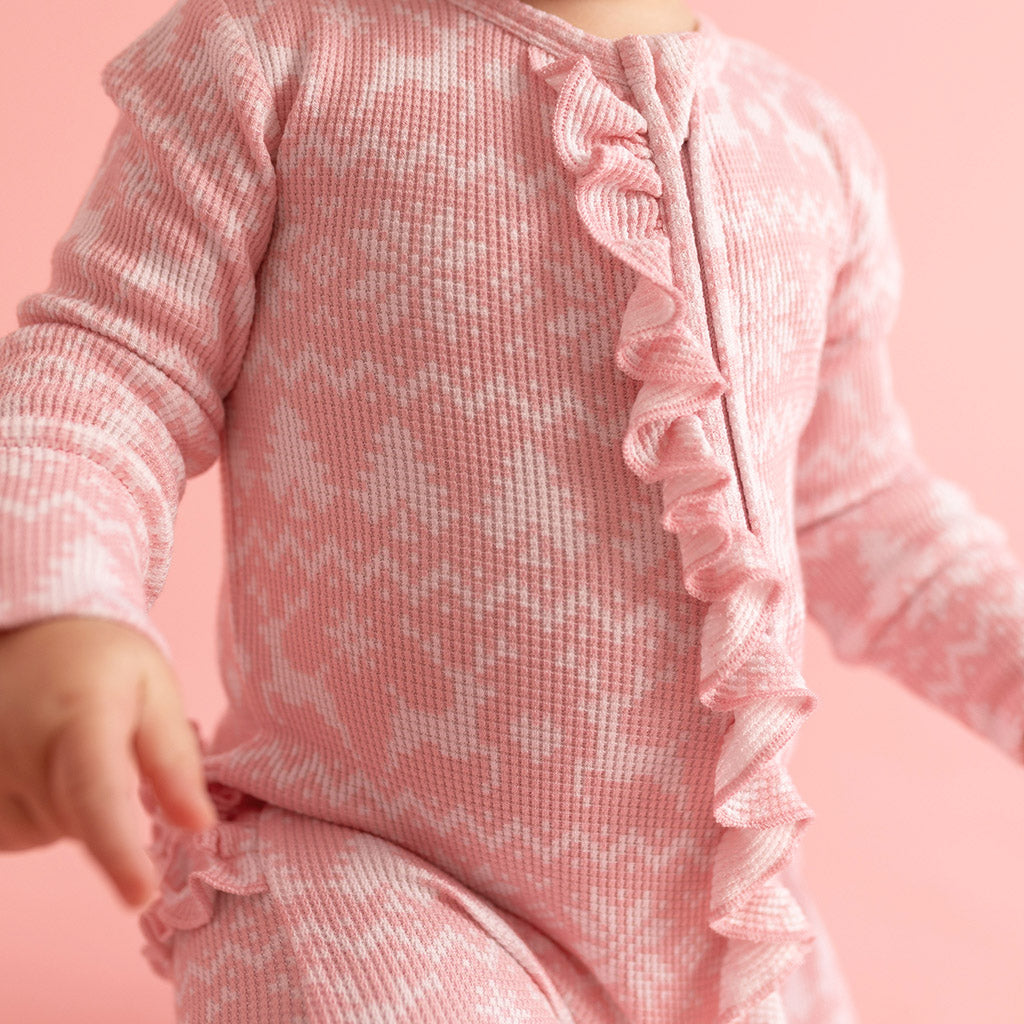 Tammy Footie Ruffled Zippered One Piece