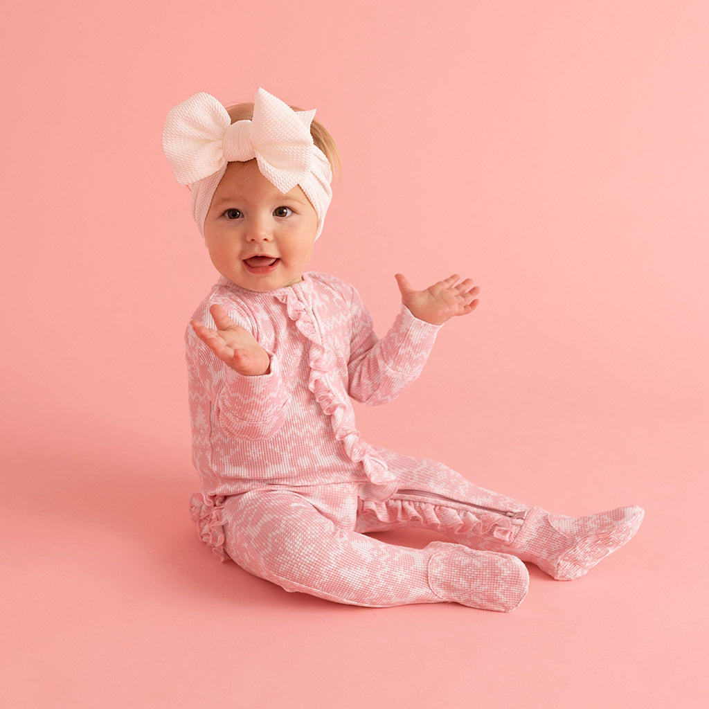 Tammy Footie Ruffled Zippered One Piece