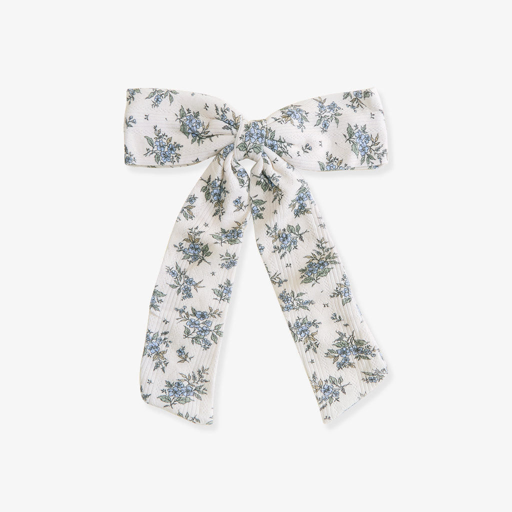 Esmerelda Pointelle Luxe Bow Hair Clip