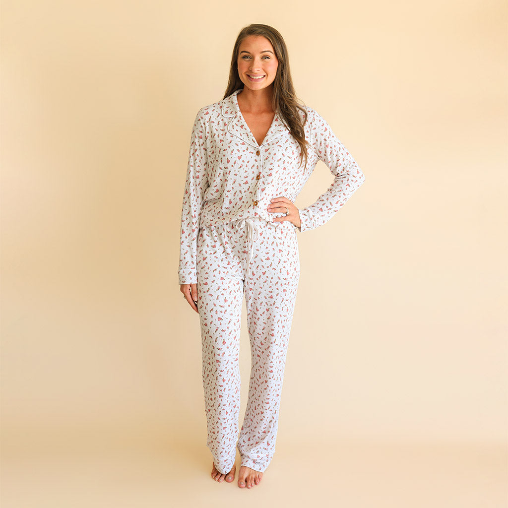 Calais Women's Luxe Pajama Pant Set