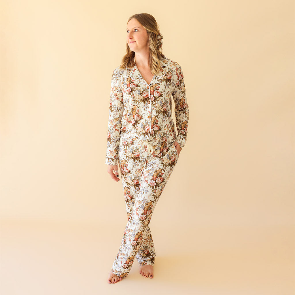 Dauphine Women's Luxe Pajama Pant Set