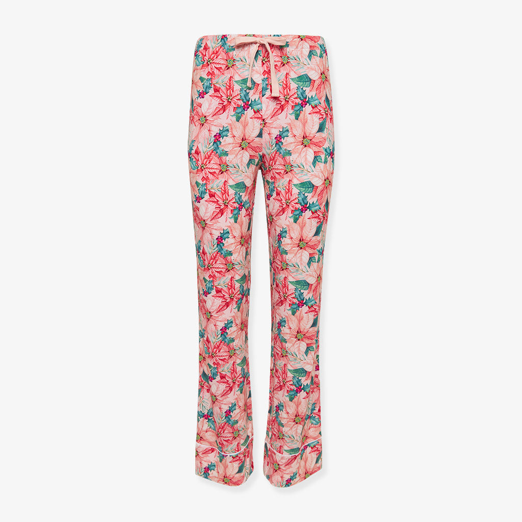 Poinsettia Women's Relaxed Pant Luxe Loungewear