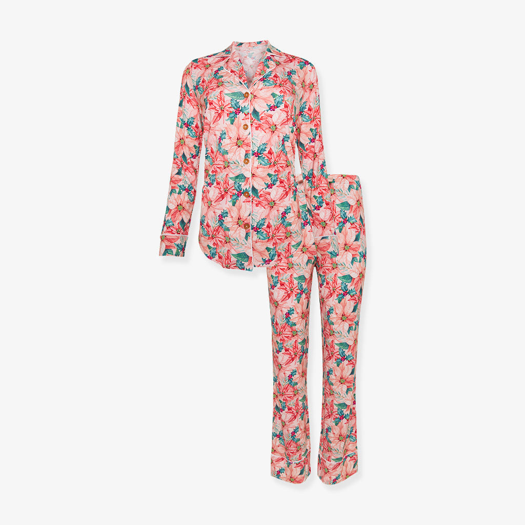 Poinsettia Women's Relaxed Pant Luxe Loungewear