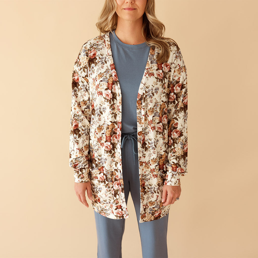 Dauphine Women's French Terry Cardigan