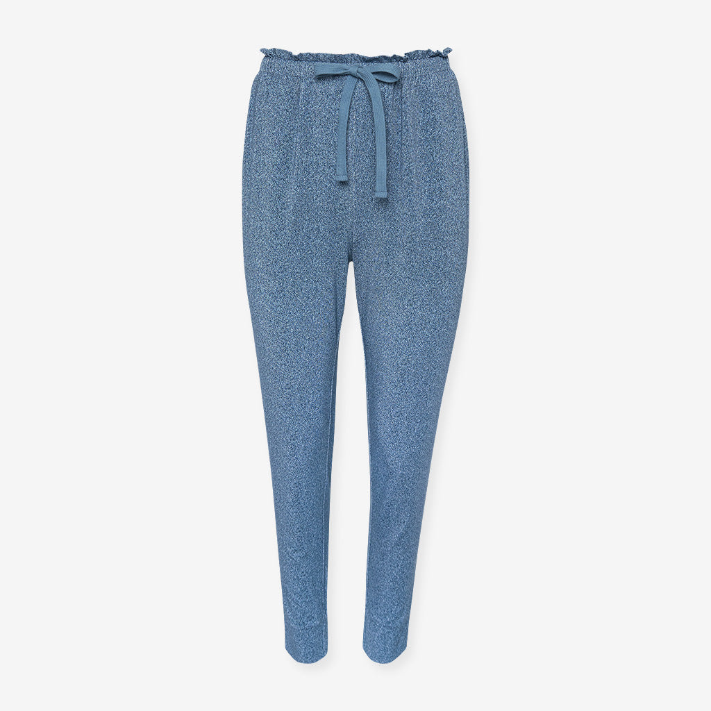 Indigo Denim Women's Paperbag Joggers