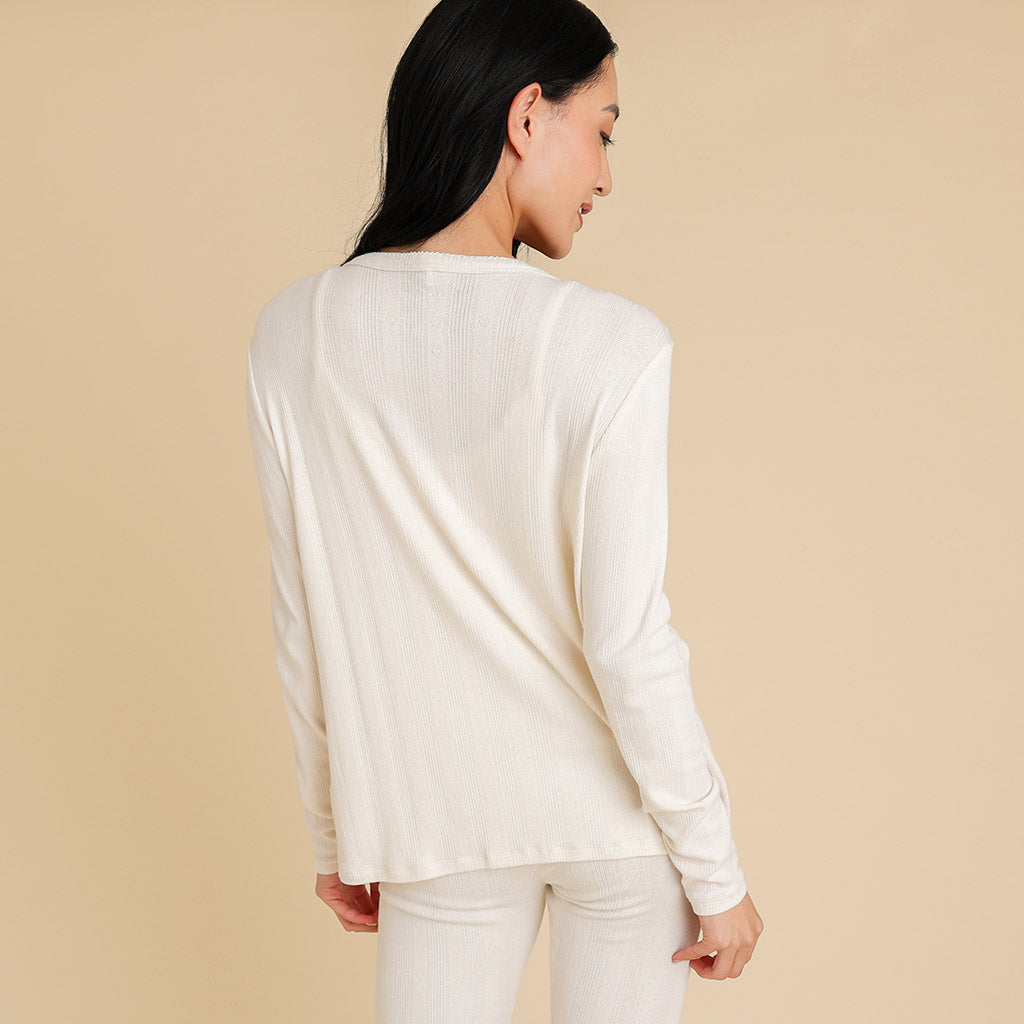 Vanilla Women's Pointelle Cardigan