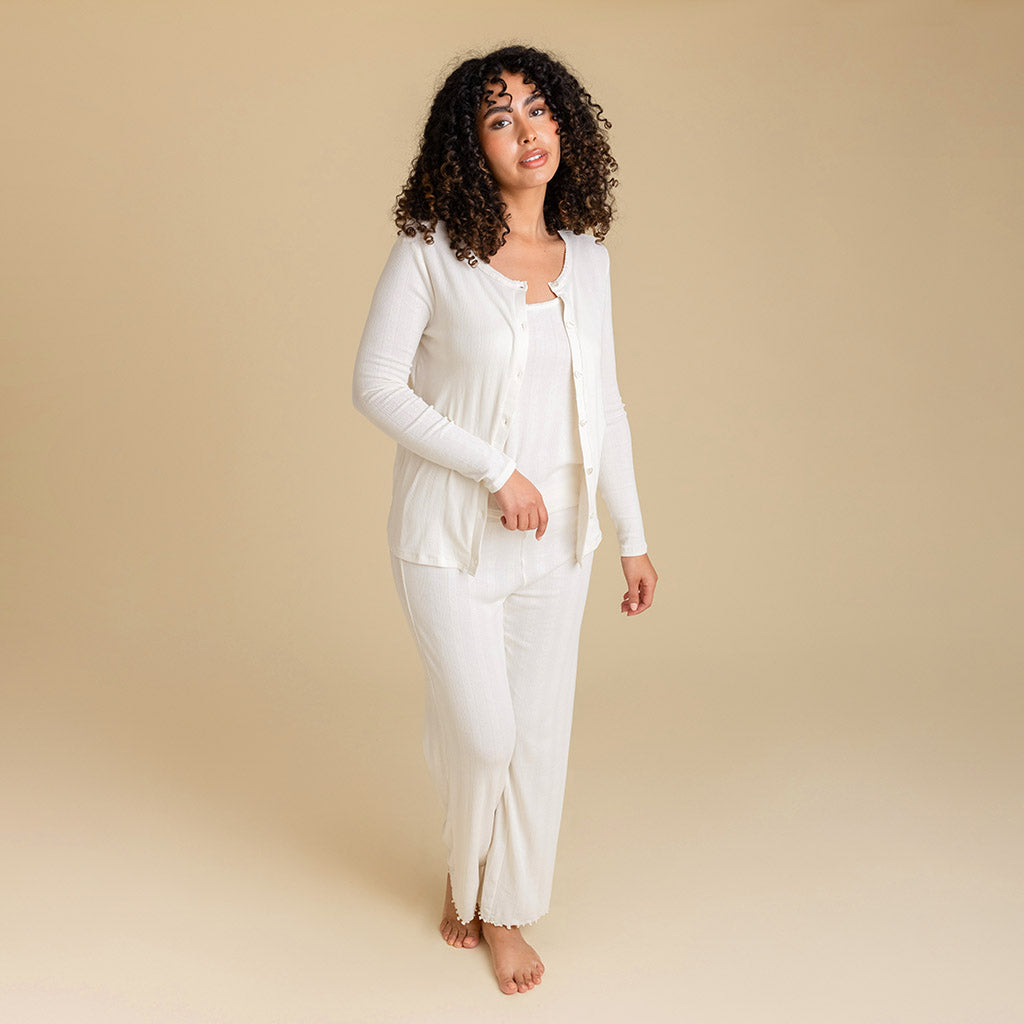 Vanilla Women's Pointelle Cardigan