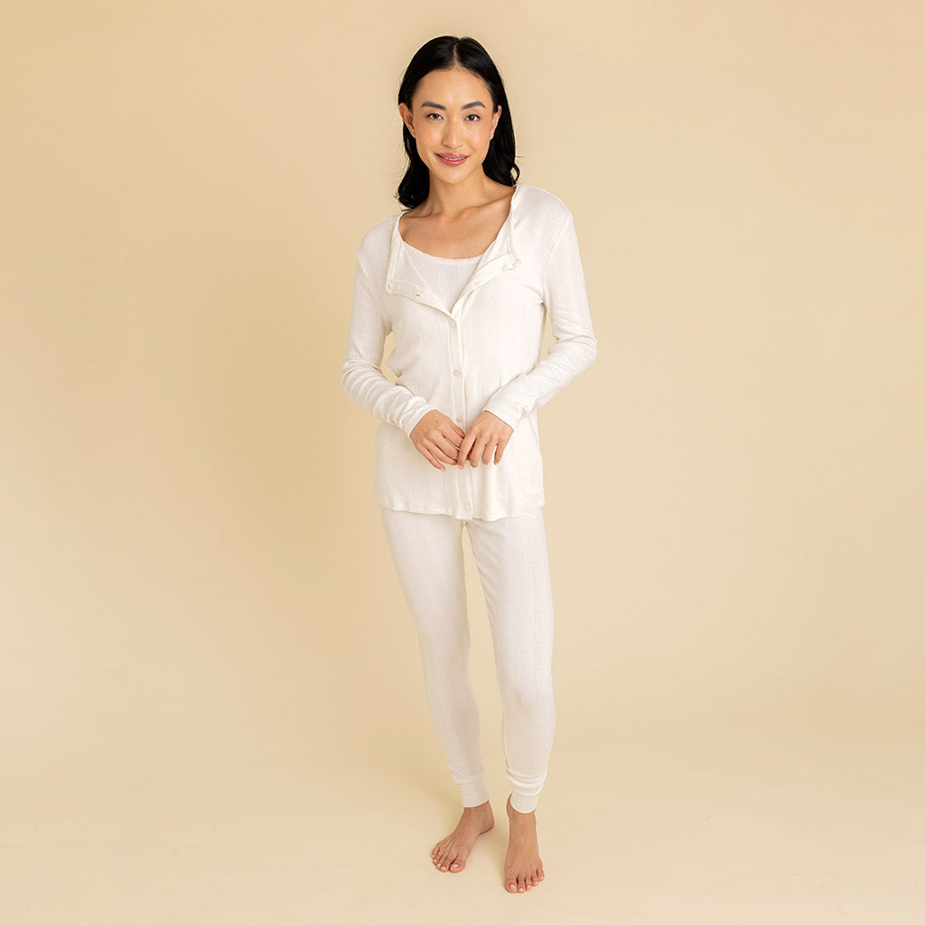 Vanilla Women's Pointelle Cardigan