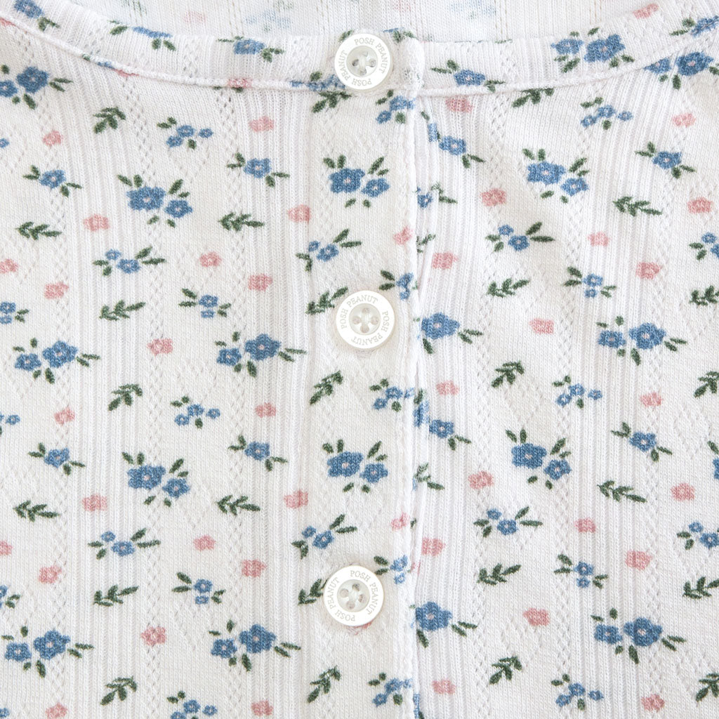 Camberly Women's Pointelle Henley Top