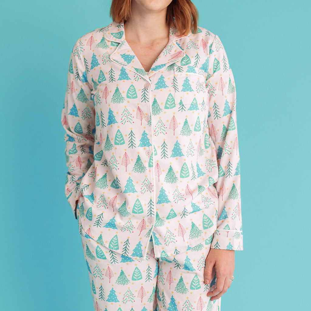 Balsam Women's Flannelette Pajama Set