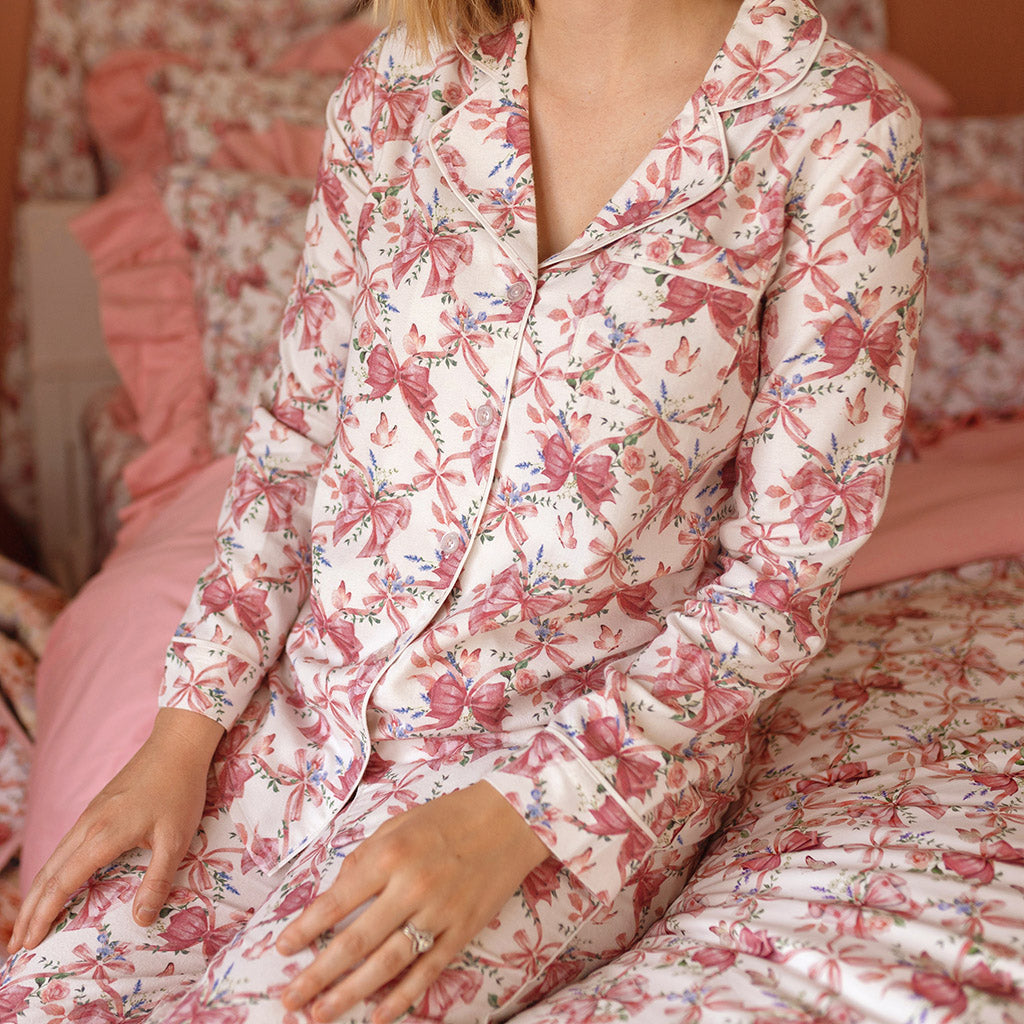 Loraine Women's Flannelette Pajama Set