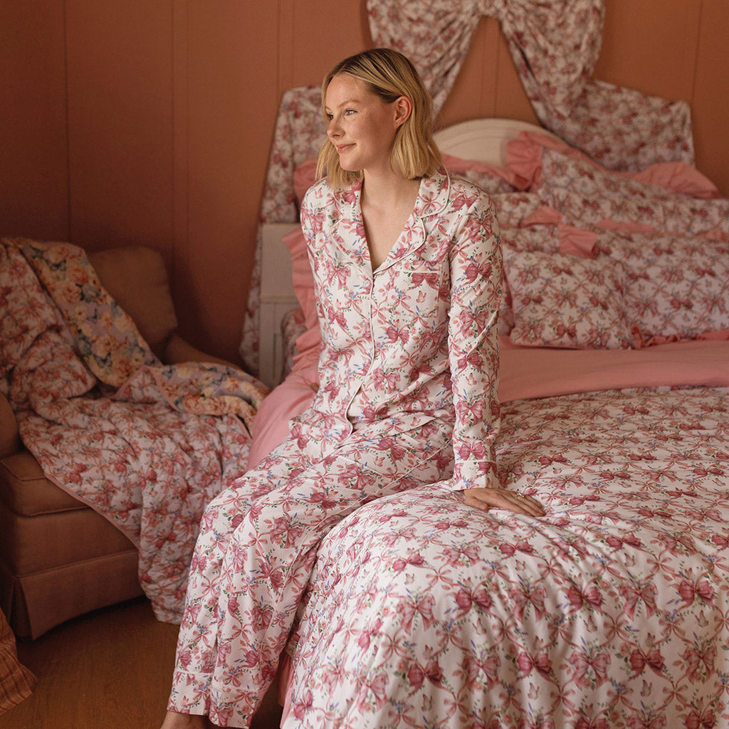 Loraine Women's Flannelette Pajama Set