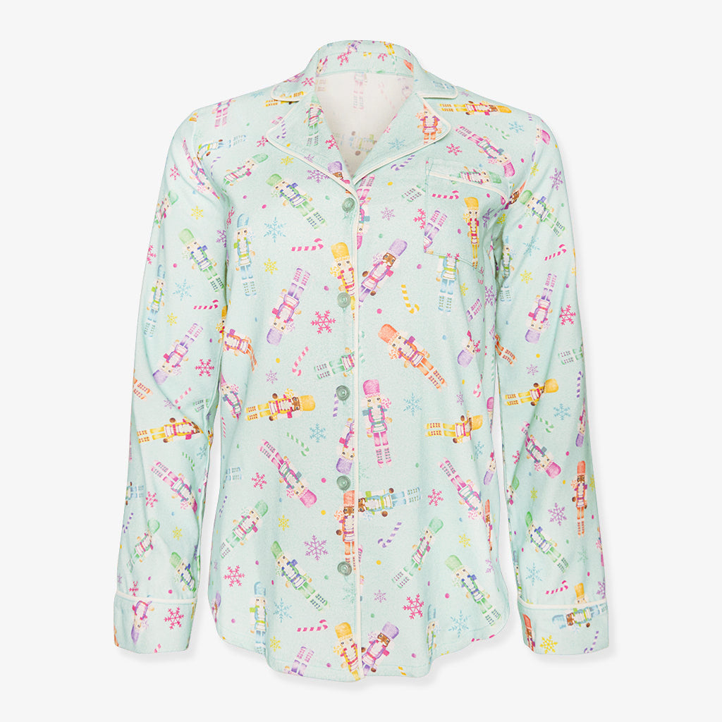 Posh Nutcracker Women's Flannelette Pajama Set