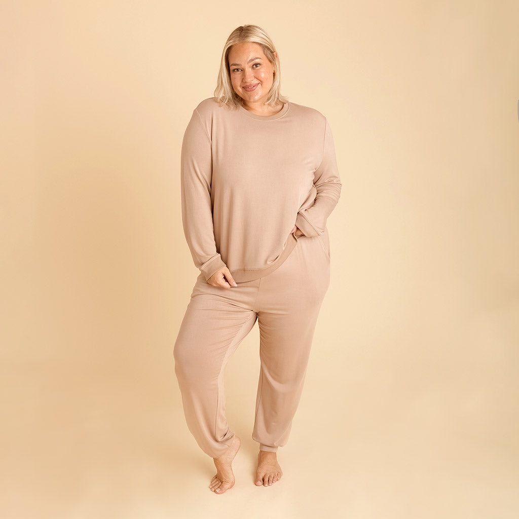 Macchiato Women's French Terry Pullover Sweatshirt
