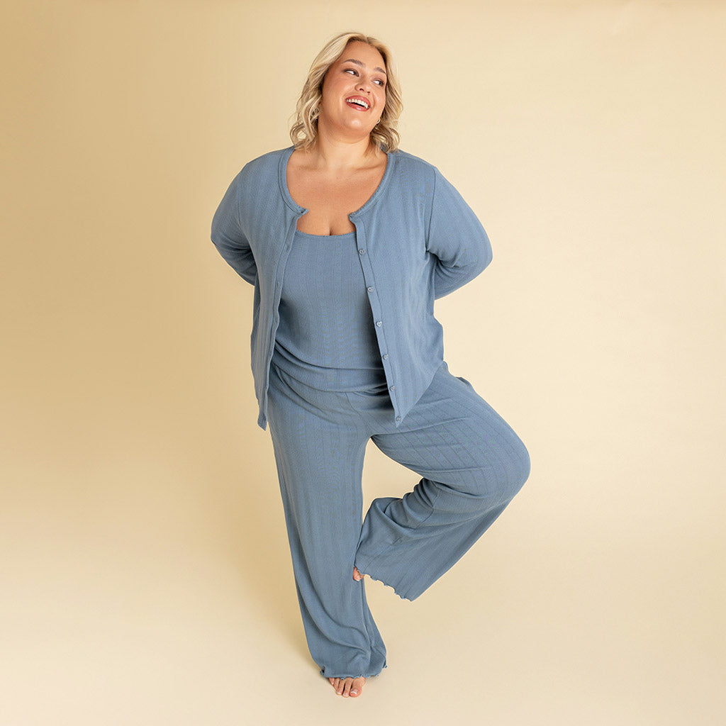 Slate Women's Pointelle Pants