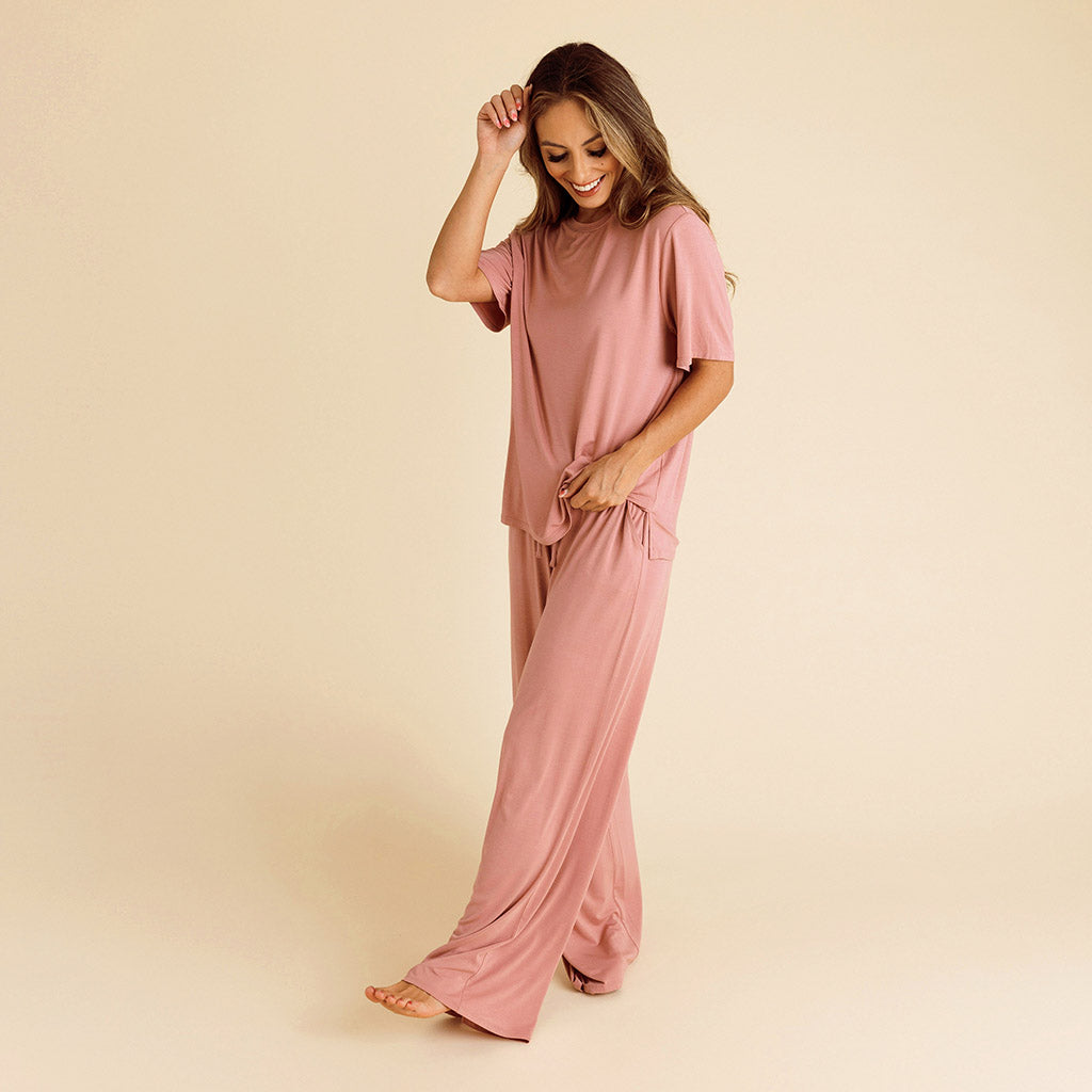 Dusty Rose Women's Loose Tee