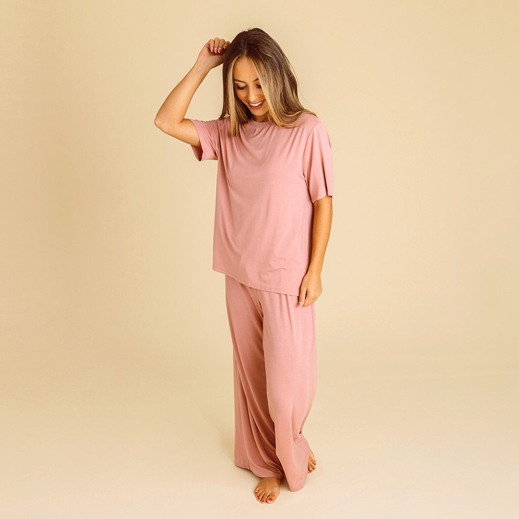 Dusty Rose Women's Loose Tee