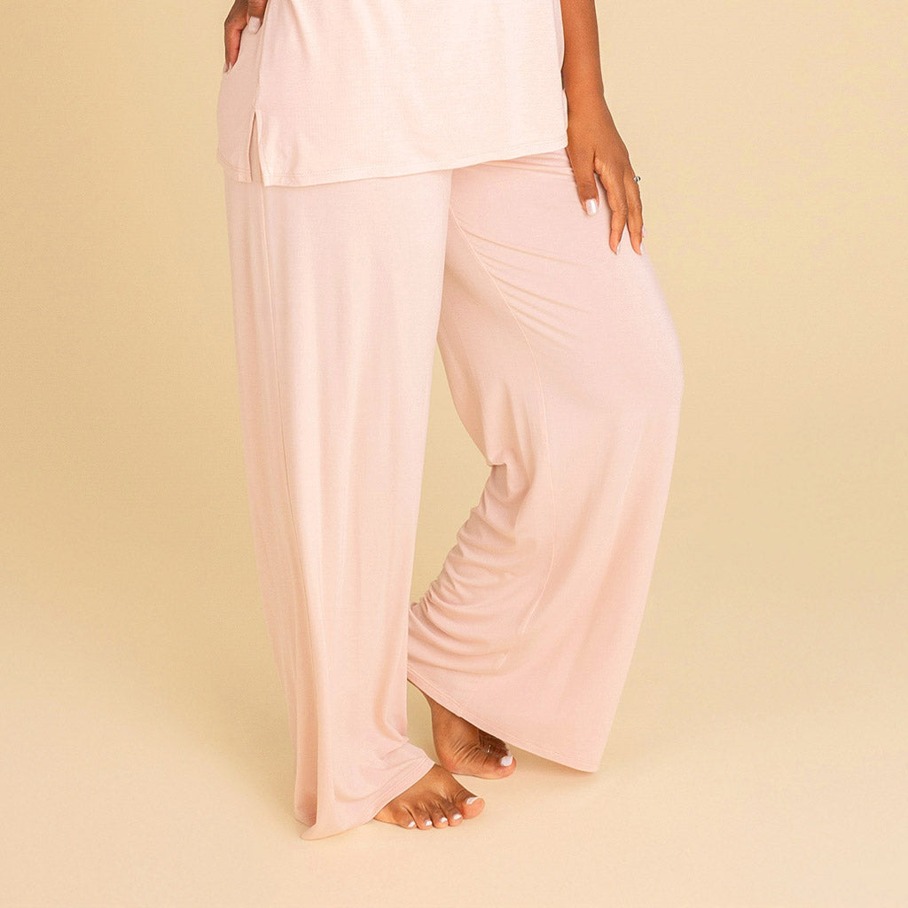 Dusty Blush Women's Puddle Pants
