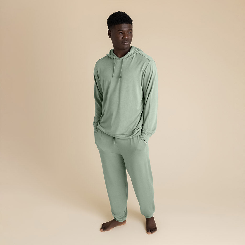 Soft Jade Men's French Terry Joggers